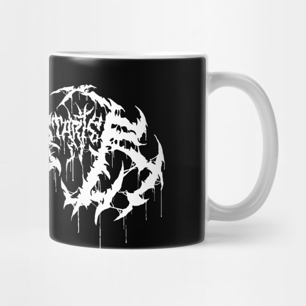 Sourdough Starter - Death Metal Logo by Brootal Branding